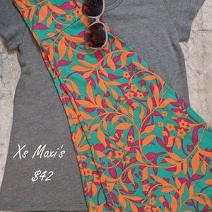 LuLaRoe Maxi Skirt XS